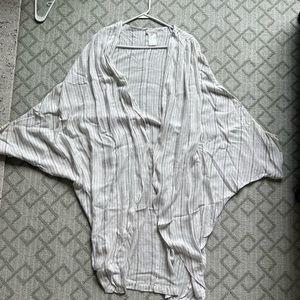 Perfect condition Free People striped cover up, OS.